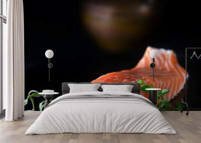 Scottish Salmon Fillet II Wall mural