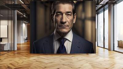 Businessman Portrait Wall mural