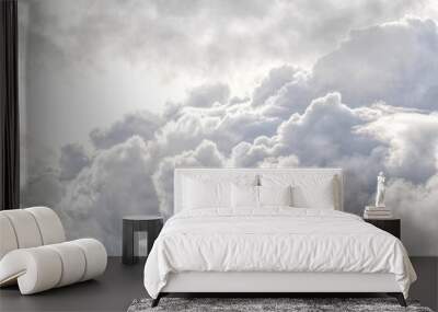 clouds Wall mural