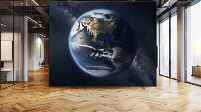 A view of the Earth from space Wall mural