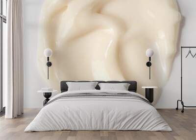 gelbe Creme Wall mural