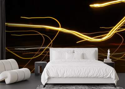 Light painting Wall mural