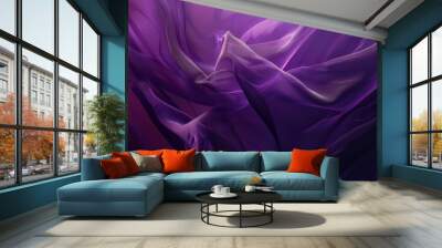 Minimalist dark purple and black abstract background Wall mural