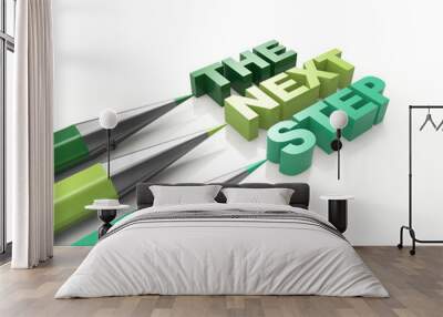 the nex step Wall mural