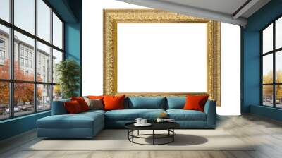 Vintage frame isolated Wall mural