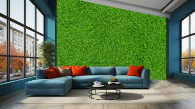 green grass background  Wall mural