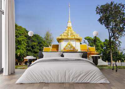 Royal grand palace temple emerald architecture, Thailand Wall mural