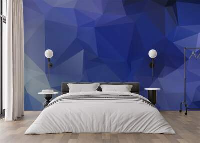 Abstract Color Polygon Background Design, Abstract Geometric Origami Style With Gradient Wall mural