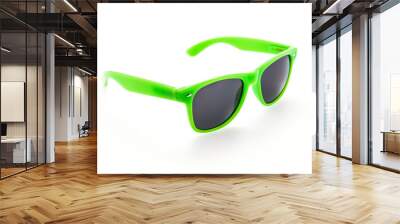 Sunglasses eyewear isolated on white Wall mural