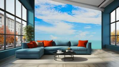 Tropical ocean Wall mural