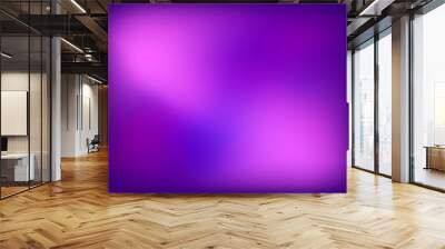 Abstract pink and violet blur color gradient background for graphic design. Vector illustration. Wall mural