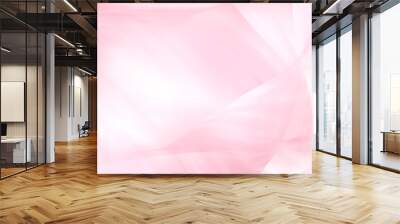 abstract background with light lines and pink gold colors. Wall mural