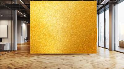 Abstract gold glitter texture background, shiny gold glitter background Wall mural