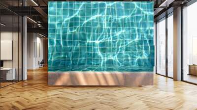 Sandstone swimming pool table horizontal Wall mural