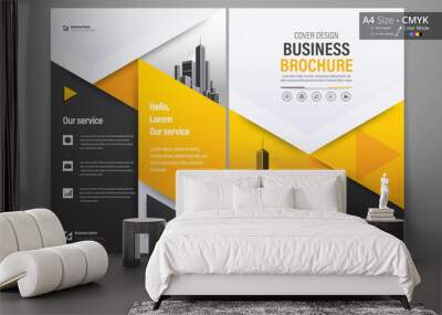 abstract vector modern/ flyer design / brochure design template / annual report /book cover / corpor Wall mural