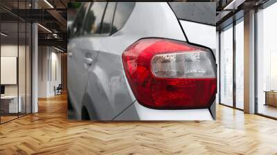 Car's rear light design Wall mural