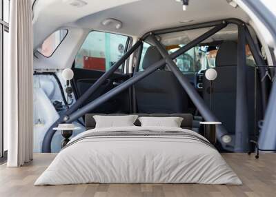 Car's roll cage design Wall mural