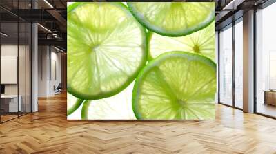 close up lime background Wall mural