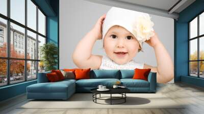 Cute little child  Wall mural