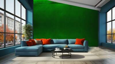 nice green dark abstract background. green texture background Wall mural