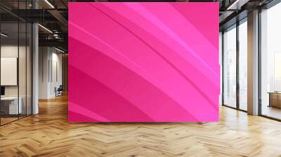 pink abstract background with lines Wall mural