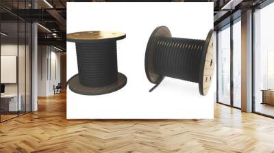 2 cable drums industrial hose reel Wall mural