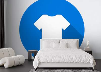 t shirt icon. Wall mural