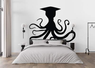 04... Octopus vector Wall mural