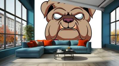 Bulldog Wall mural