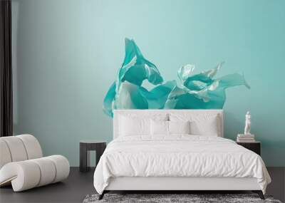 Abstract  wave flowing design Wall mural