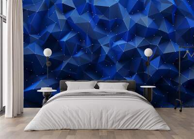 geometric shape  background Wall mural