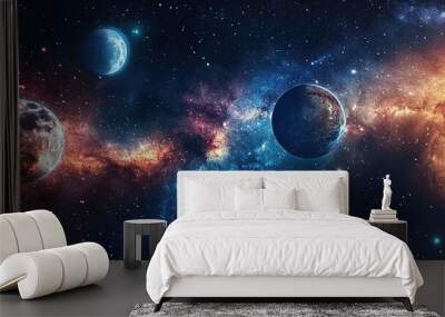 graphic resource for  astronomy Wall mural