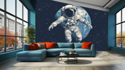 graphic resource for Astronomy Wall mural