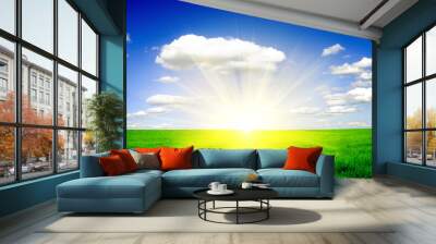 Field Wall mural