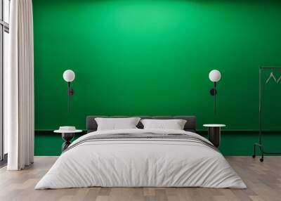 image with green gradient background Wall mural