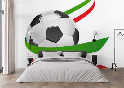 calcio italia Wall mural