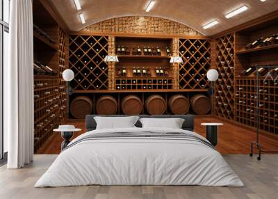 Wine cellar 2 Wall mural