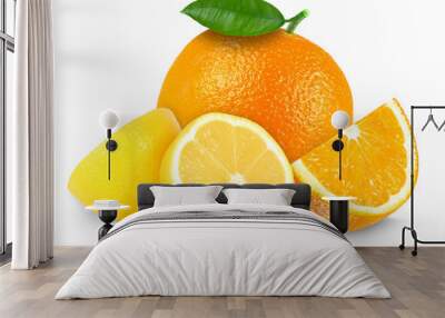 fresh citrus Wall mural