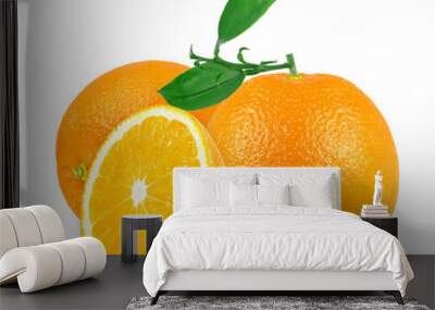 orange Wall mural