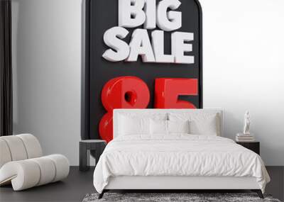 Big Sale Discount 85 Percent Off 3D illustration Wall mural