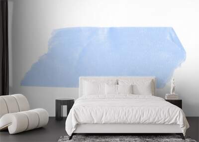 tape pastel color blue Wall mural