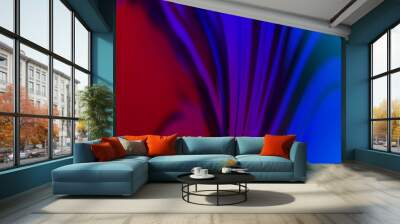 Dark Blue, Red vector abstract bright texture. Wall mural