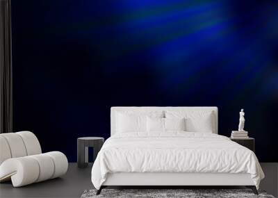 Dark BLUE vector abstract blurred layout. Wall mural