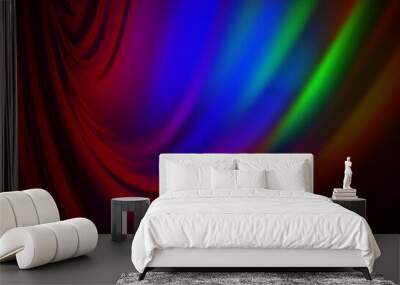 Dark Multicolor vector colorful blur background. Wall mural