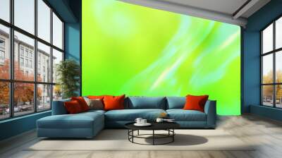 Light Green, Yellow vector colorful blur background. Wall mural