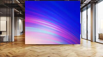 Light Pink, Blue vector abstract blurred background. Wall mural