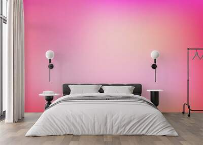 Light pink vector blur drawing. Wall mural