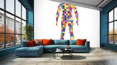 Male body Wall mural