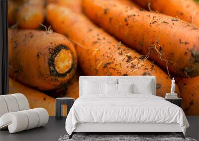 Carrots Wall mural