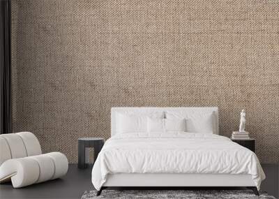 seamless texture of canvas Wall mural